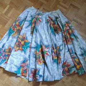 Amazing Vintage Tiger Lily Skirt